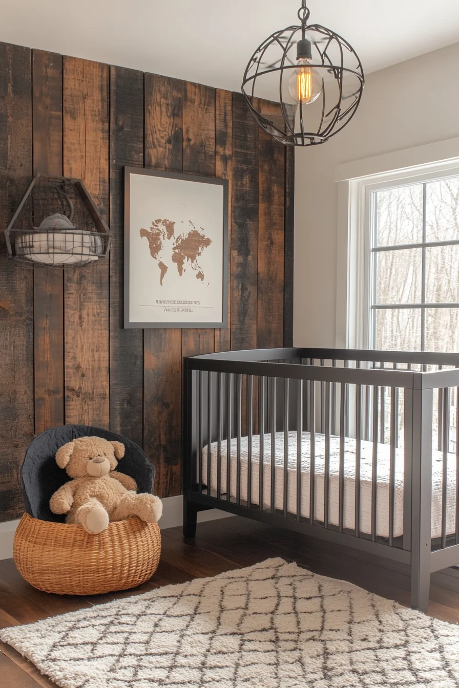 29 Industrial Chic Baby Room Ideas for a Unique and Trendy Baby Space Industrial Chic Baby Room
