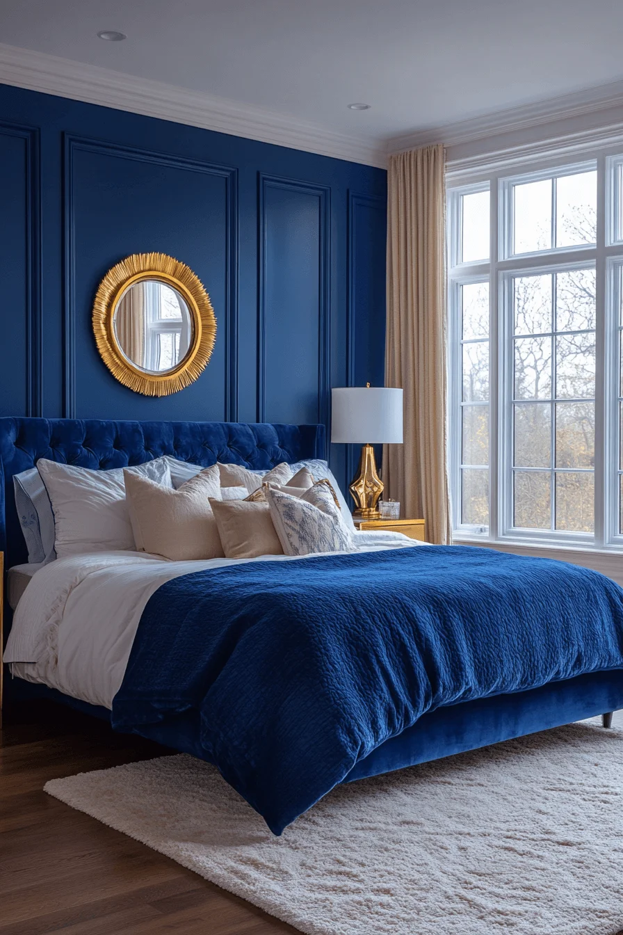 jewel tone bedroom
