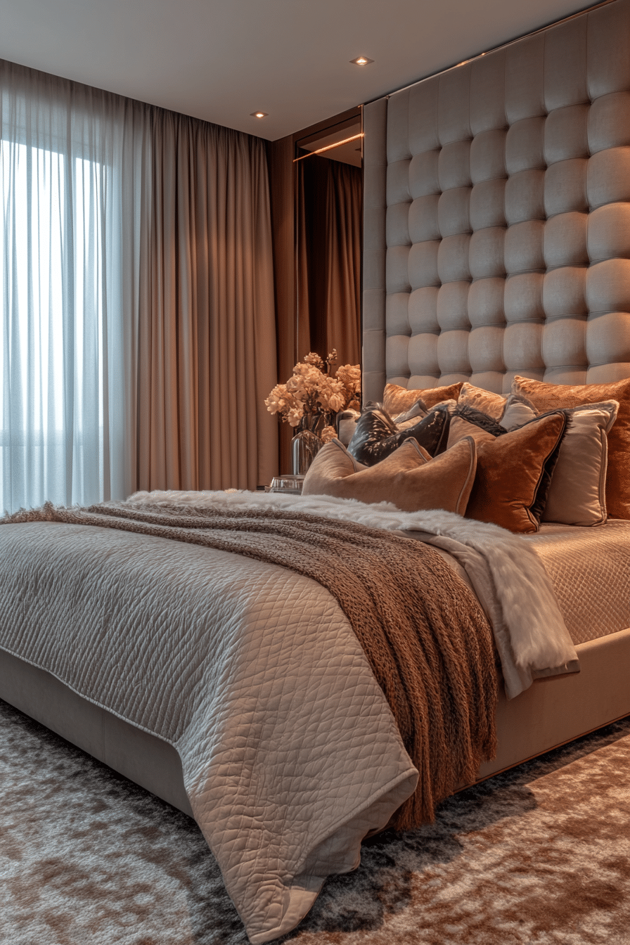 Luxury bedroom master