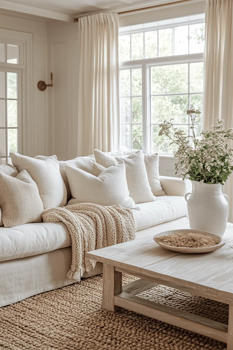 modern cozy living room