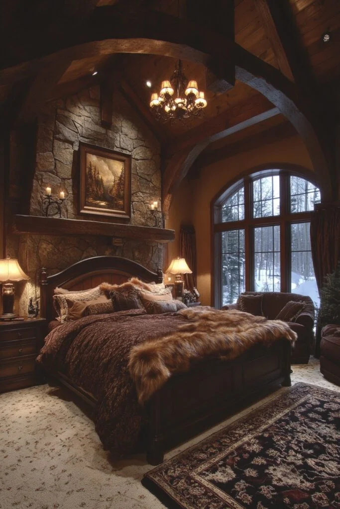Mountain Lodge Bedroom