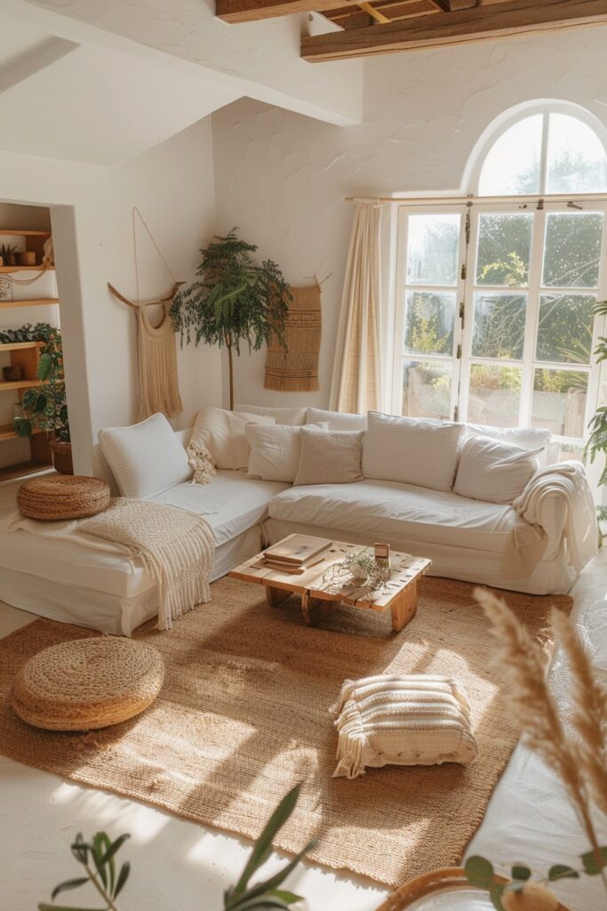 Harmonious Minimalism and Boho Warmth