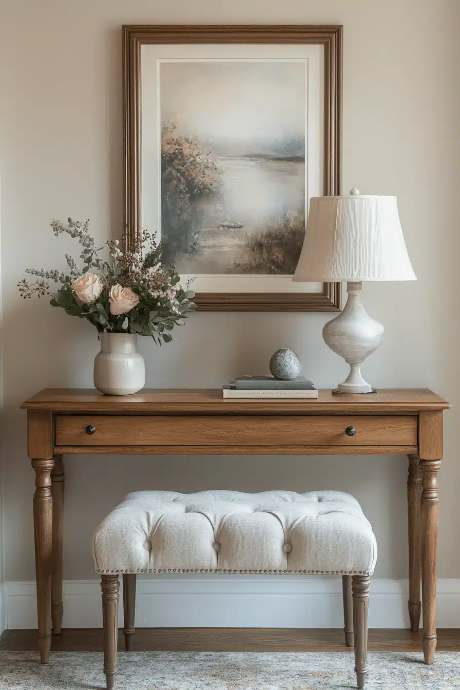 Small apartment entrance