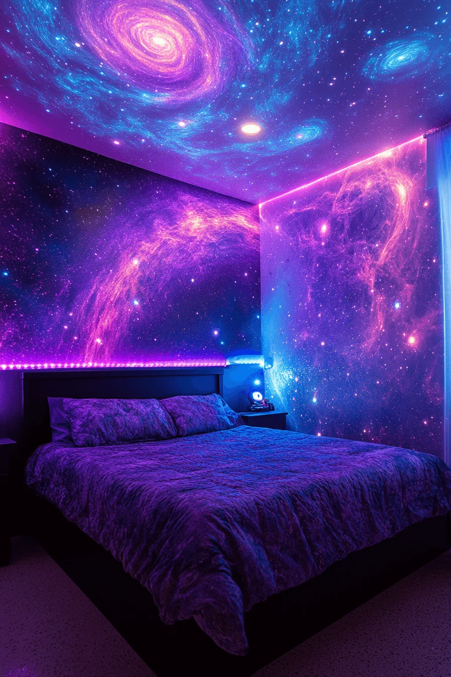 space themed bedroom ideas