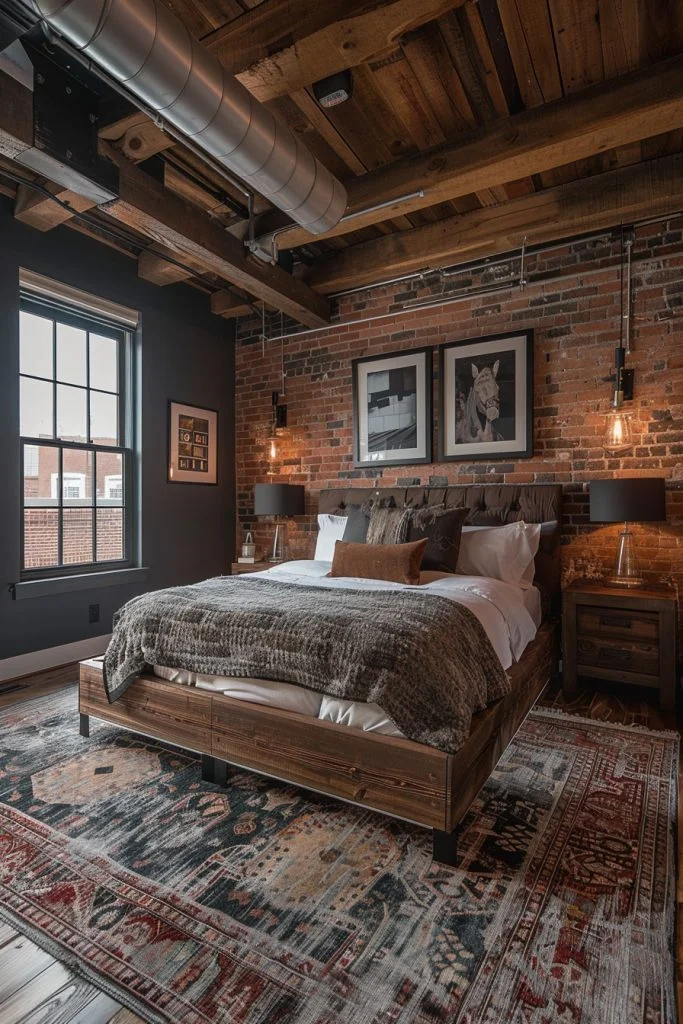 Industrial Chic Bedroom