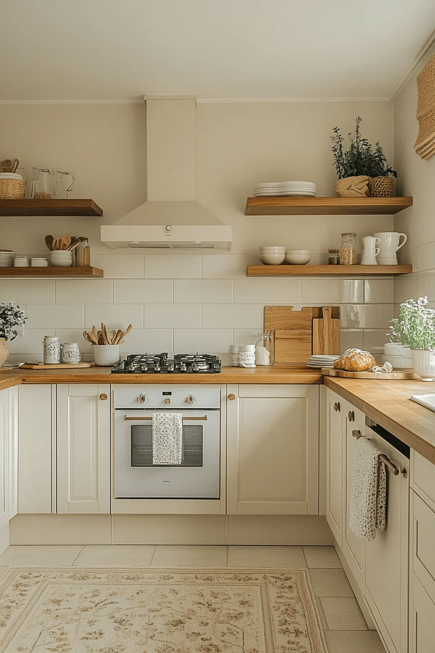 tiny cottage kitchen
