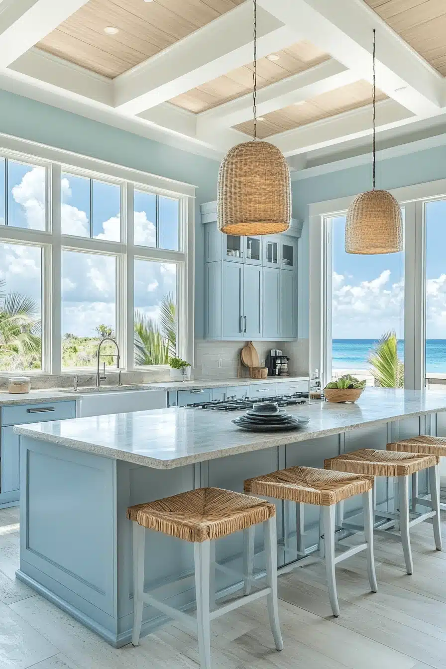 tropical kitchen design