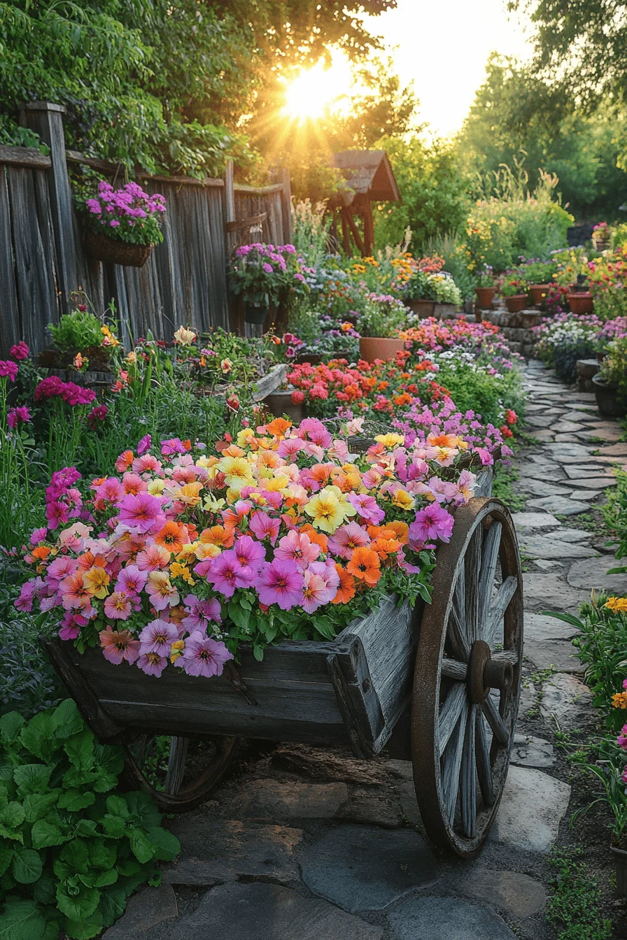 vintage garden decor