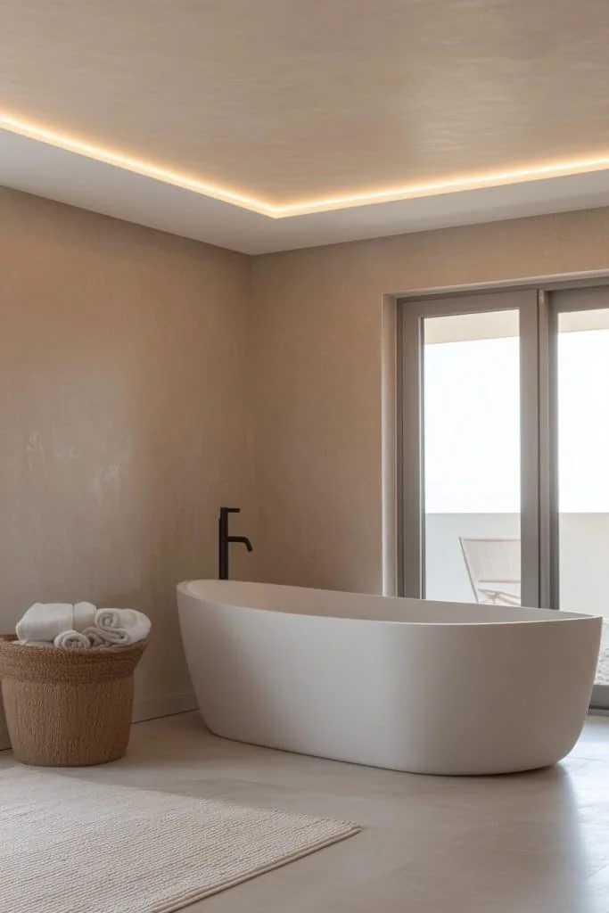 Sleek Minimalist Bathroom