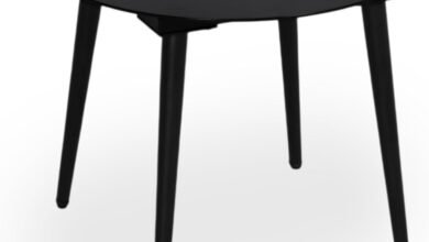 Black Steel Rattan Bistro Set Creates A Quiet Balcony Retreat